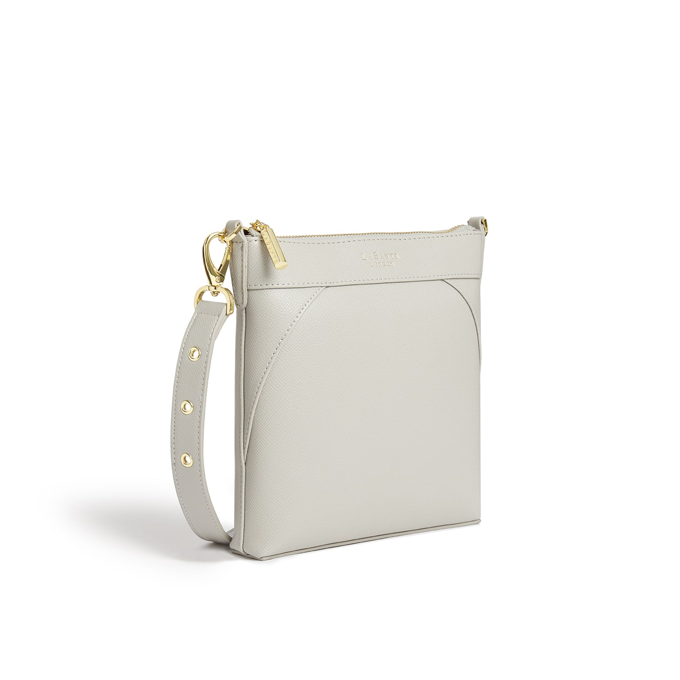 Raven Grey Vegan Crossbody Bag-1