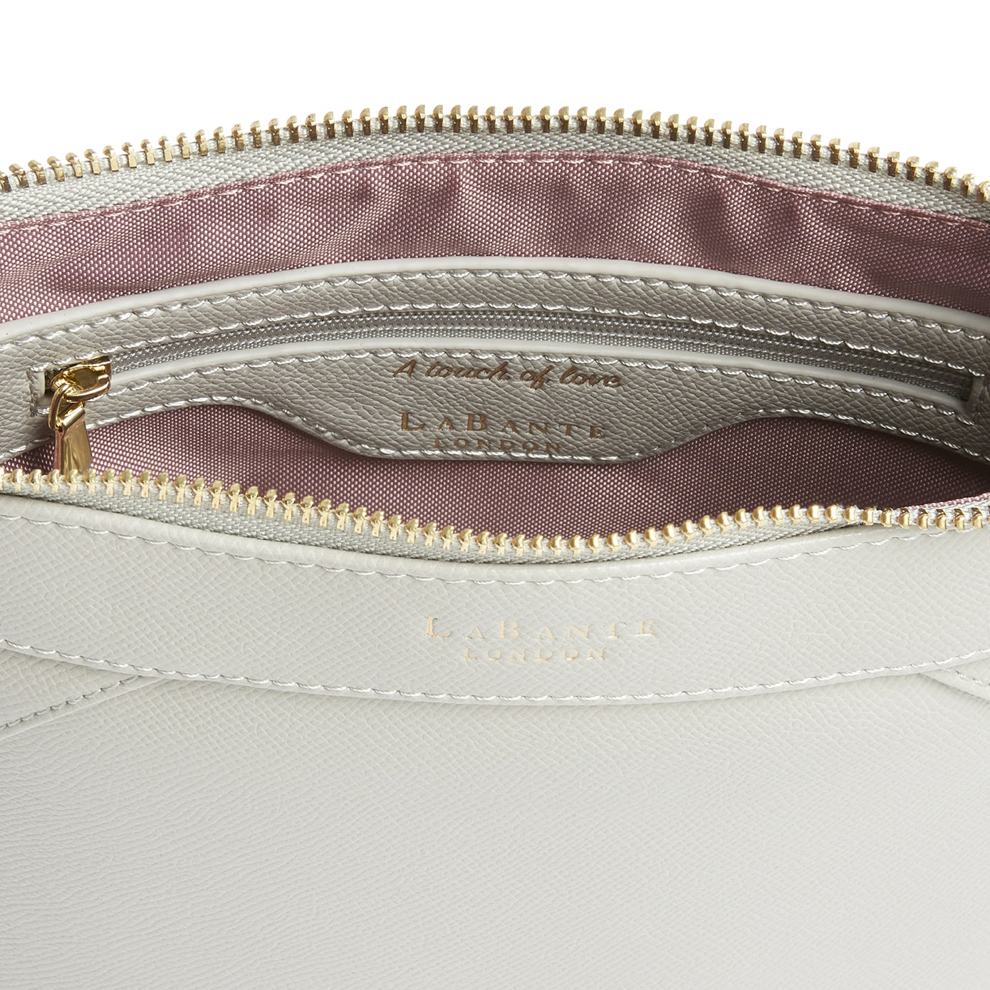 Raven Grey Vegan Crossbody Bag-3