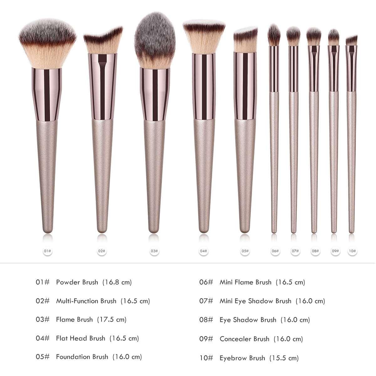 Vegan Makeup Brush Set-3