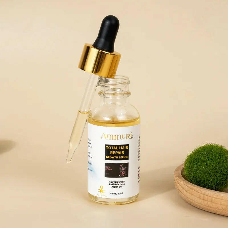 Ammuri Hair Growth Oil | 100% Natural Hair Loss Solution for Thicker, Stronger Hair – 50ml-4