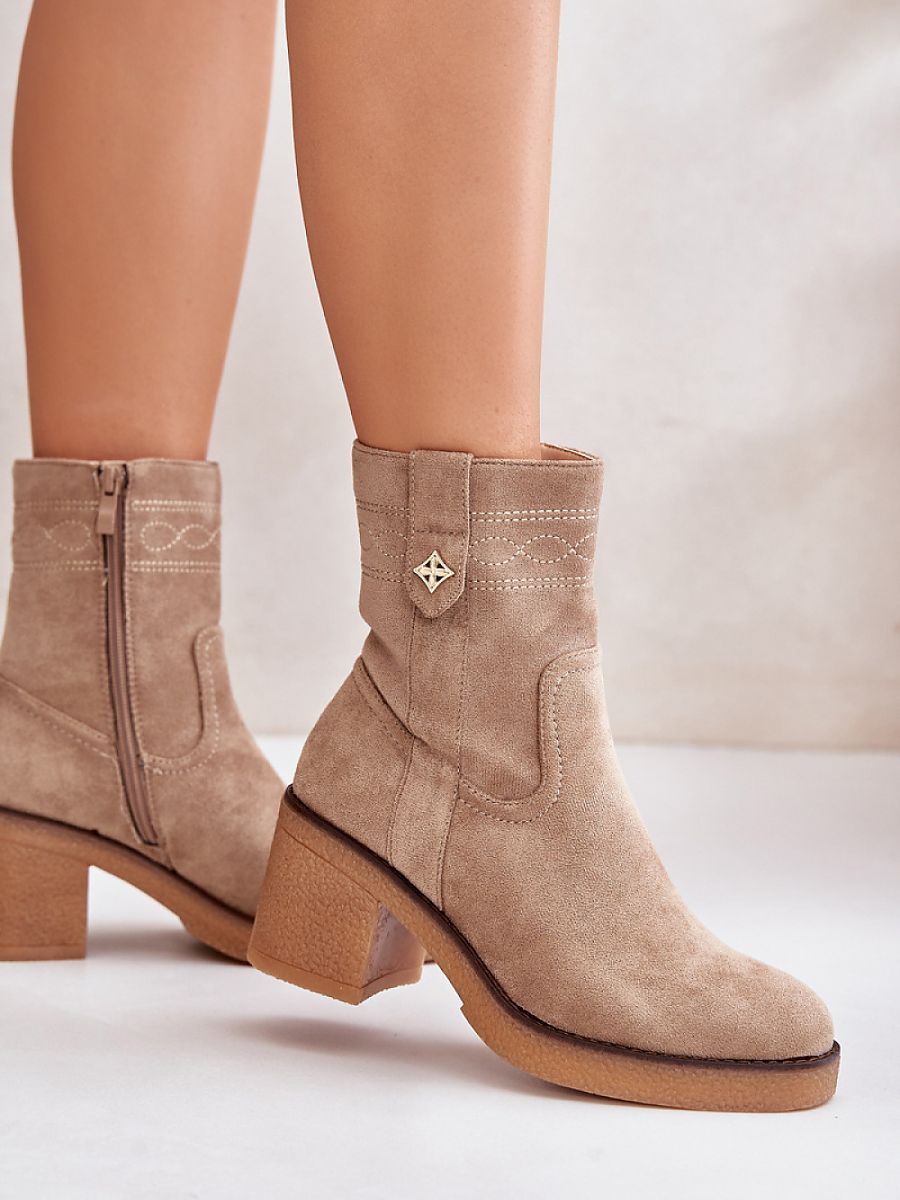 Heel boots model 201540 Step in style-2