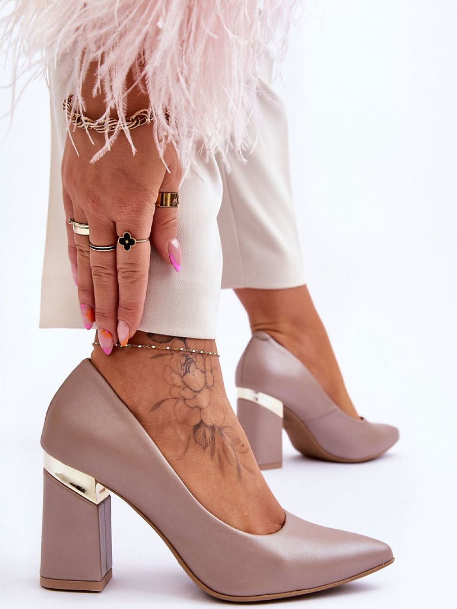 Block heel pumps model 177681 Step in style-2