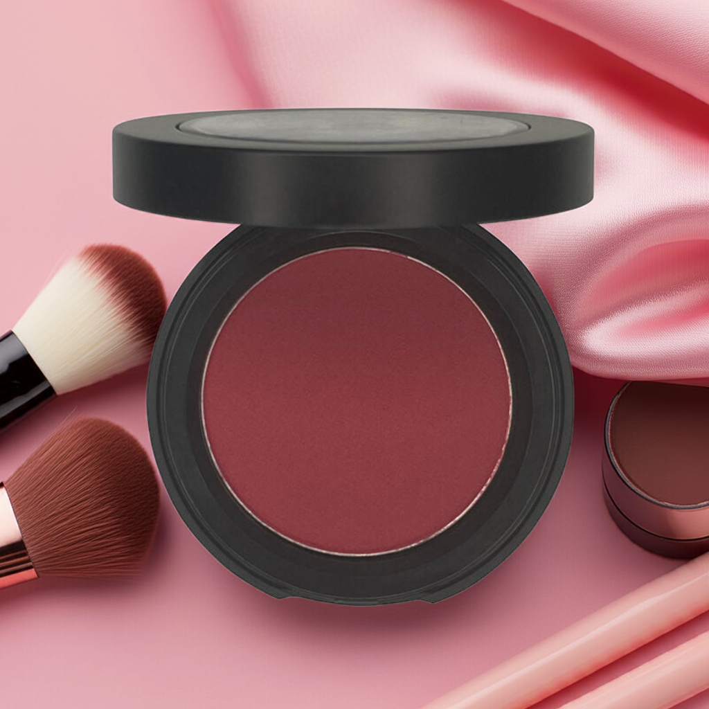 Single Pan Blush - Raspberry - SPB1 | Hypoallergenic, Talc Free, Cruelty Free, Matte Finish