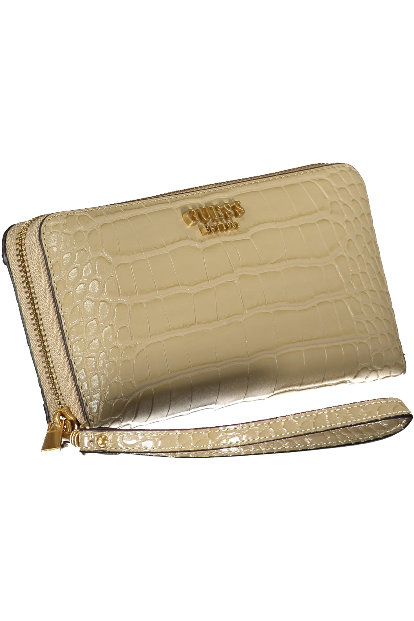 GUESS JEANS WOMEN'S WALLET BEIGE-1