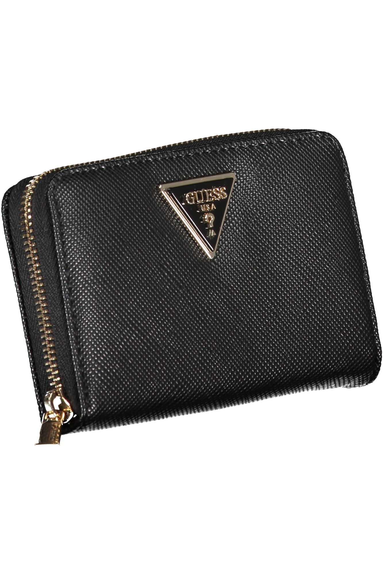 GUESS JEANS BLACK WOMEN'S WALLET-1