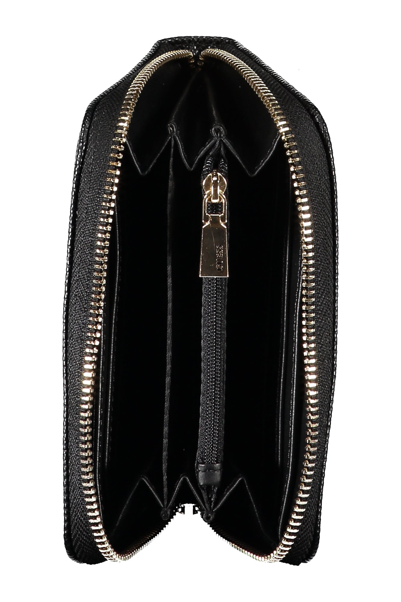 GUESS JEANS BLACK WOMEN'S WALLET-2