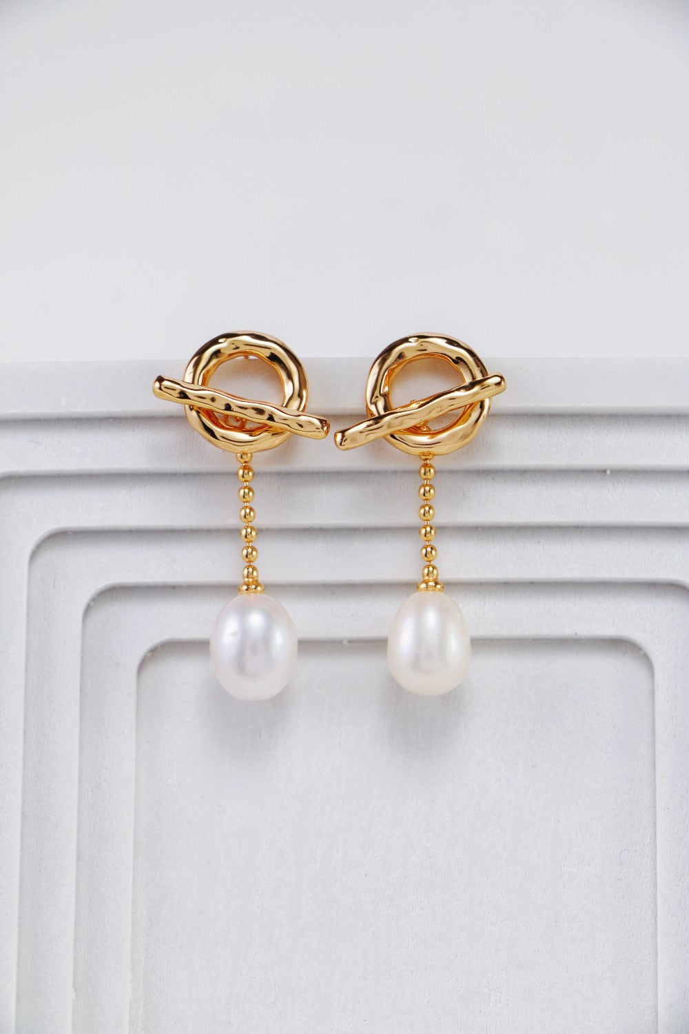 Reversible Pearl Earrings-0