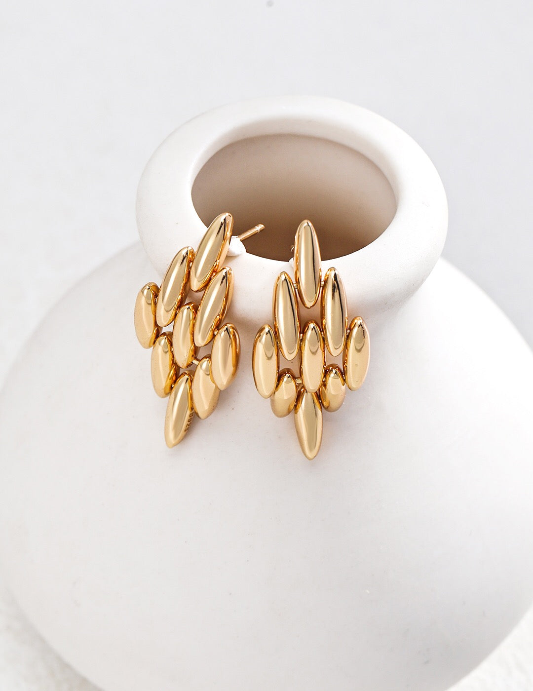 Oval Wheat Earrings-1
