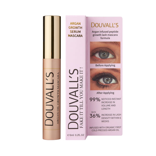 Argan Growth Serum Mascara 6ml | Achieve Longer, Fuller, and Voluminous Eyelashes-0