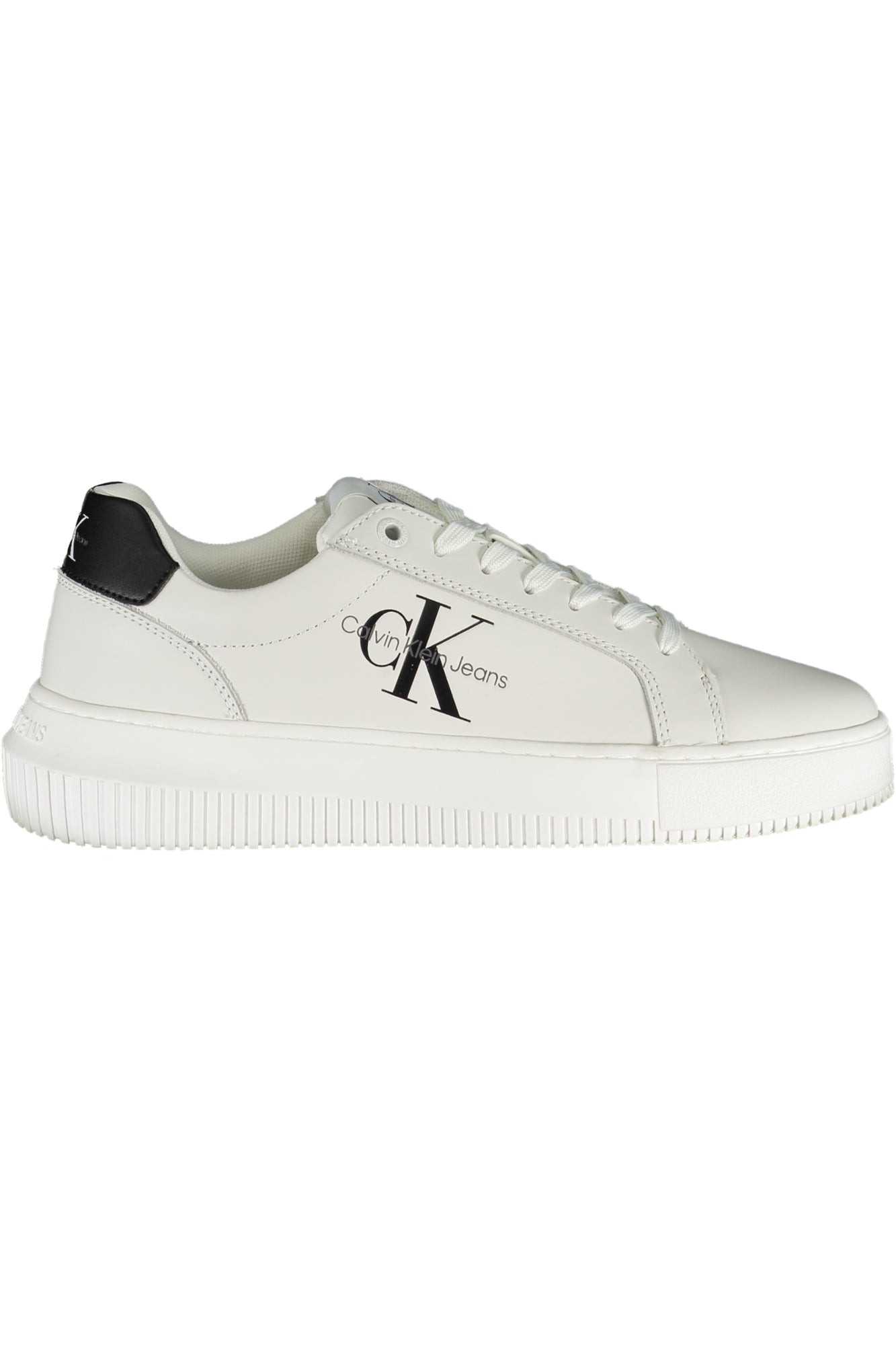 CALVIN KLEIN WHITE WOMEN'S SPORTS SHOES-0