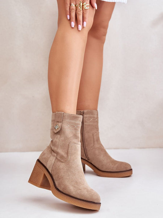 Heel boots model 201540 Step in style-0