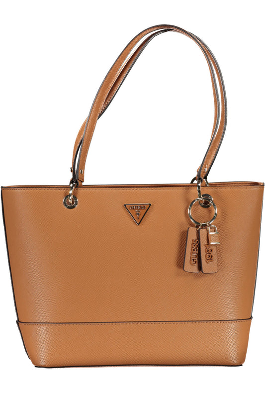 GUESS JEANS BROWN WOMAN BAG-0