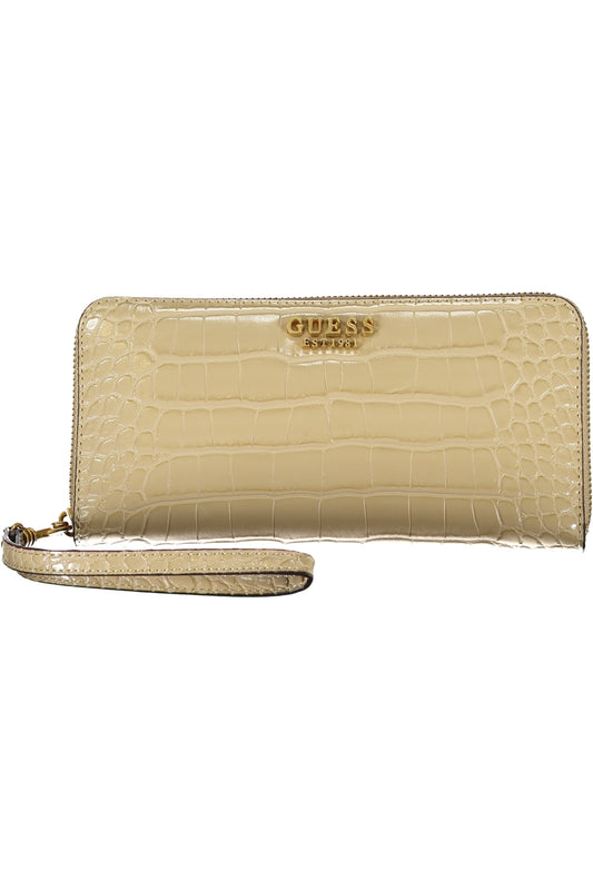 GUESS JEANS WOMEN'S WALLET BEIGE-0