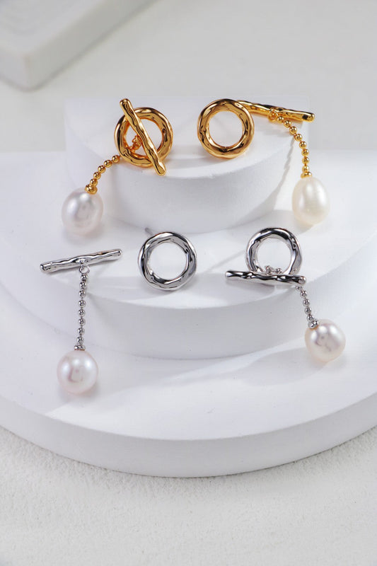 Reversible Pearl Earrings-1